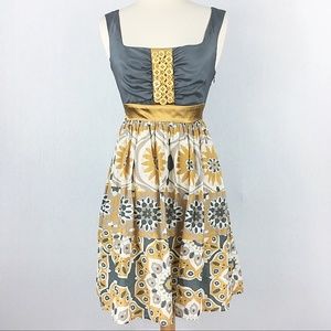NWOT Anthropologie Bow & Arrow Silk Dress